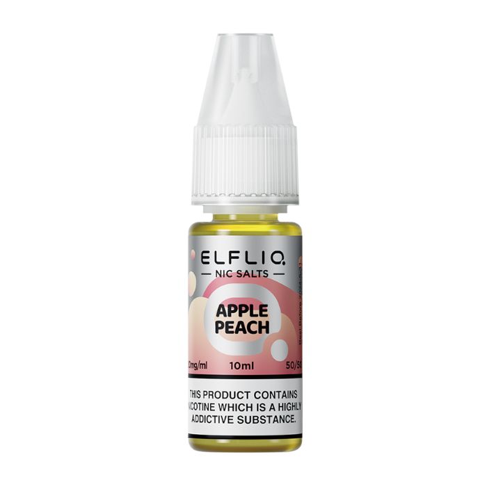 Apple Peach Elfliq Nic Salt 10ml