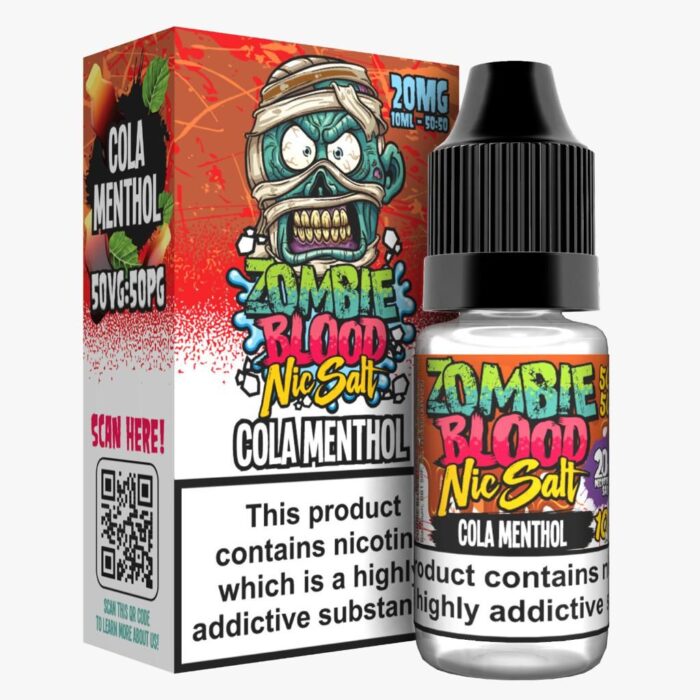 Cola Menthol Zombie Blood Nic Salt 10ml